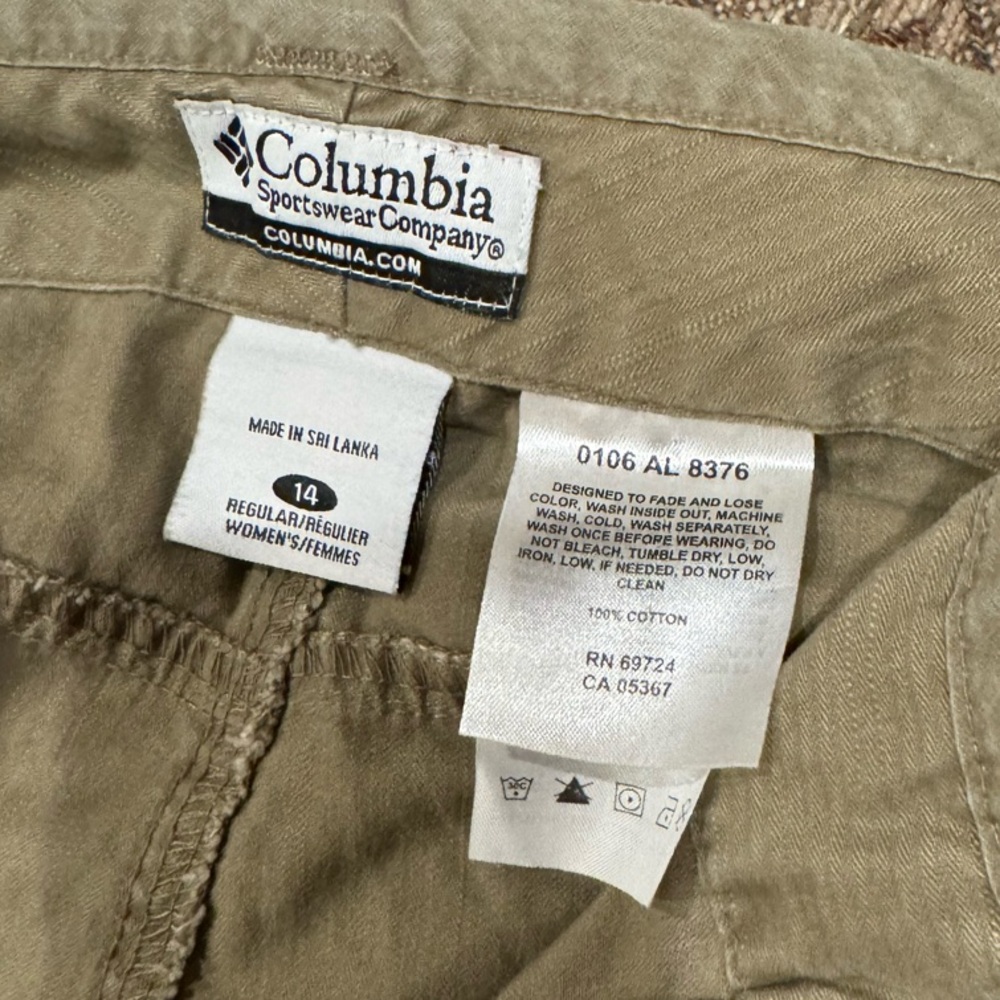 Columbia Khaki Women's Pants